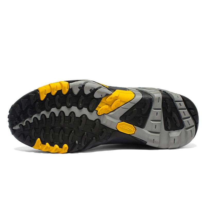 2025 Men's Women Lightweight Non Slip Outdoor Shoes Leather Breathable Hiking Boots Trekking Mountain Camping Sneakers