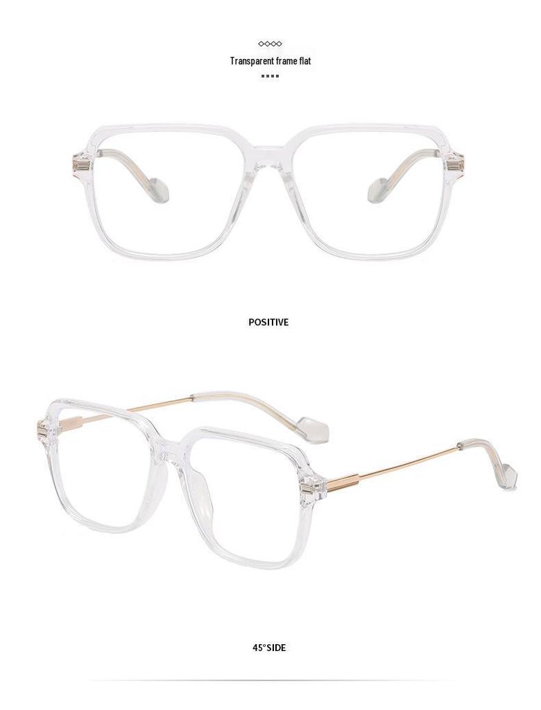 Retro UV Protection Sunglasses for Men and Women - High-End TR Square Frame