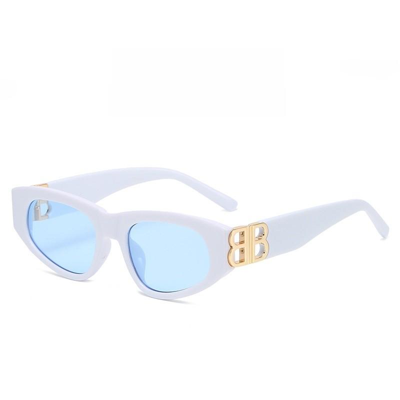 Bb Fashion Cat Eye Sunglasses With Uv400 Protection For Summer Outings And Parties
