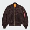 Зимняя куртка Alpha Industries MA-1 Heritage (100101) dark brown