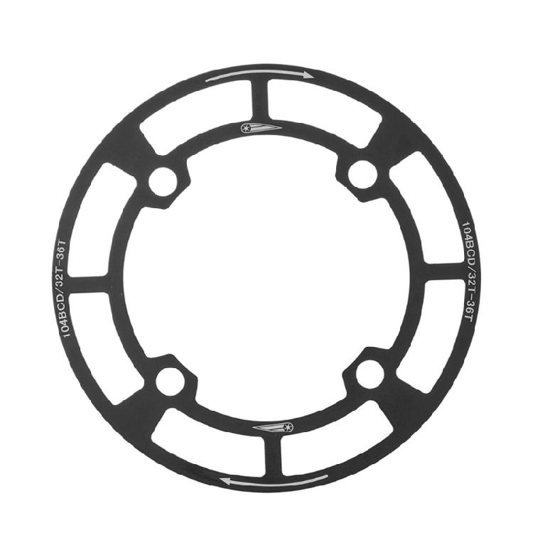 Aluminum Alloy Single Speed Chainring Guard for Bicycles Crankset Protections Crank Protector Bicycles Chainring Cover