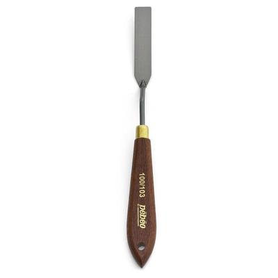 Painting Knife - Acrylic and Oil - For Flat Areas - Rectangular Tip - Pébéo - 100/103