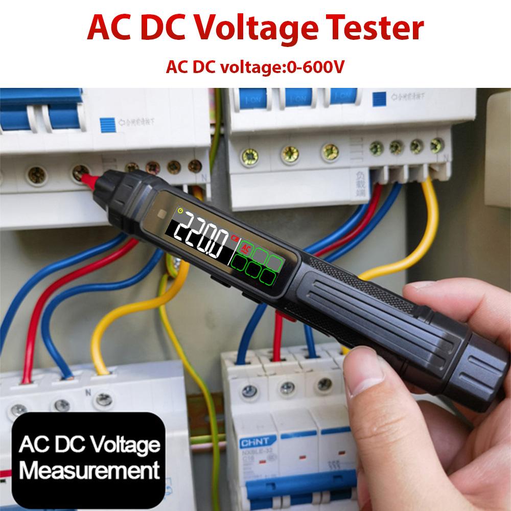 Multimeter Pen Type Digital Multimeter 4000 Counts AC/DC Voltage Tester Professional Current Meter