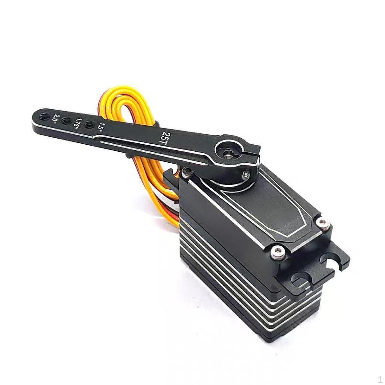 

25T RC Servo Arm, RC Vehicle Steering Arm, запасні частини, RC для автомобілів чорний