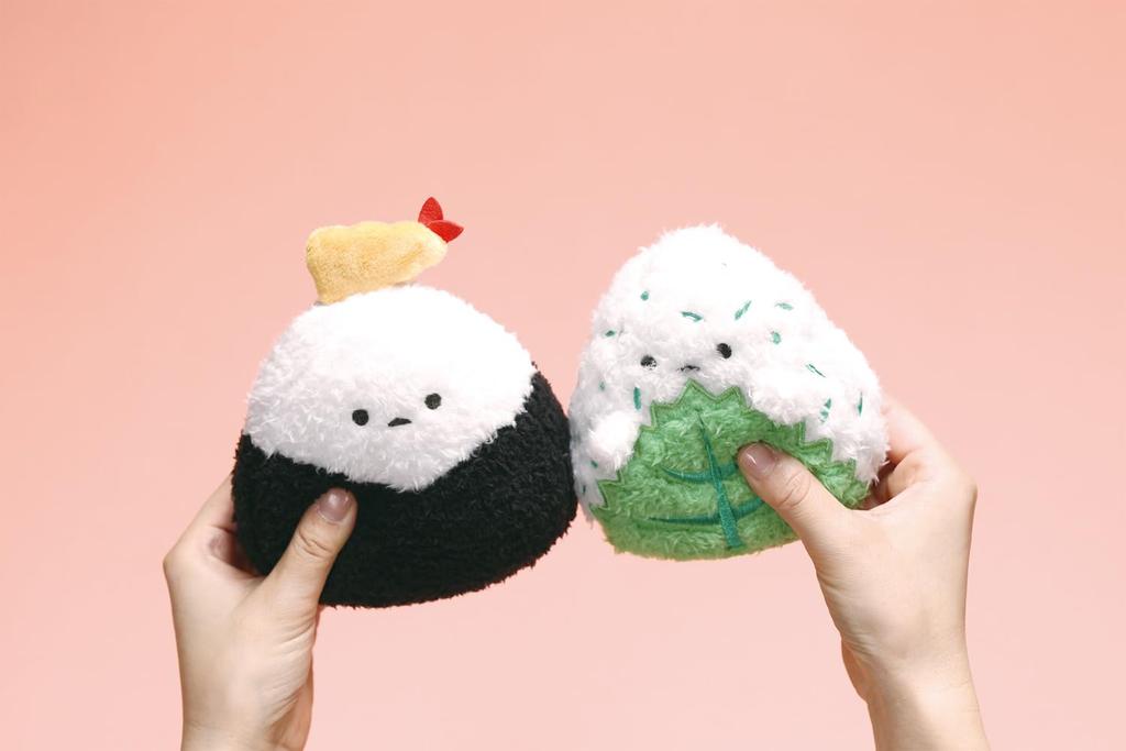 Skater Magnetic Plush Toy, Yururun Nigiri and Egg Nigiri (ZMNKH1-A)