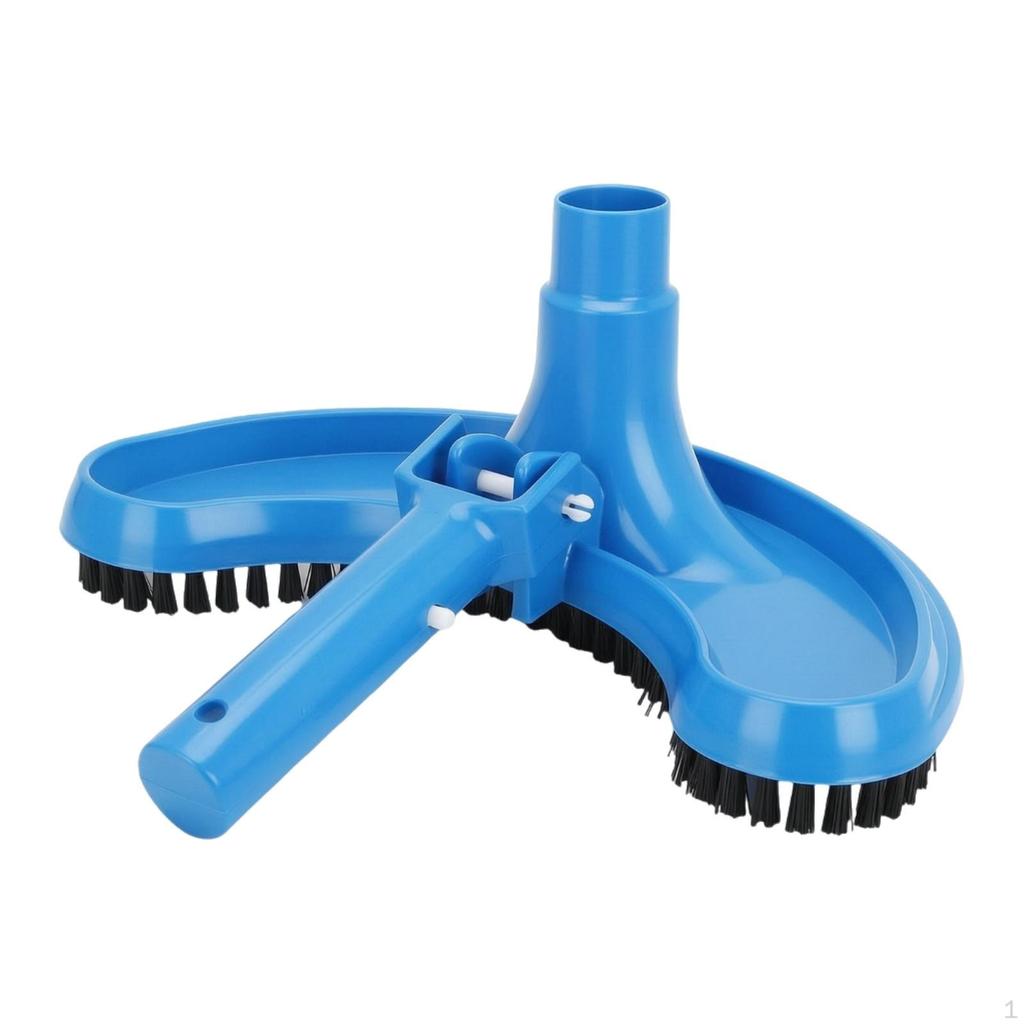 Curved Pool Vacuum Head Replacement Brush Manual Cleaner for Maintenance
