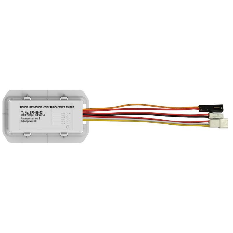 Mirror Touch Sensor Switch Series: Single Button Single/Dual Color Temp, Double Button Single/Dual Color Temp Single Button Single Color Temperature Switch