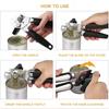 Stainless Steel Can Opener Multifunctional Grip Can Opener Side Cut Can Opener Kitchen Gadgets Bottle Openers Beer Jar Tools Bar