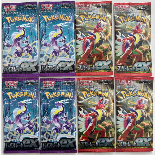 Pokemon Card Game Expansion Pack Scarlet EX4 Pack & Violet EX4 Pack