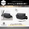PreQuoro Chest Shoulder Crossbody Large Waist Body Black Men's Bag, Bag, Bag, Capacity, Multifunctional, Pouch, Bag, Lightweight, Simple, Stylish,