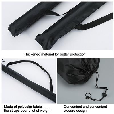 With Shoulder Strap Umbrella Storage Bag Foldable Black Anti-Dust Protective Covers Oxford Ba Hiking Travel Walking