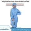 Hooded Dustproof Antistatic Unisex Workwear Jumpsuit for Spray Painting and Cleanroom Protection