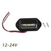 2Pcs 6 LED License Plate Lights Universal Car Truck RV Trailer Van Licenses Taillight Waterproof Rear Lamps Tools Accessories Back Up Lights 1