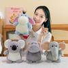 Big Belly Series Plush Toy: Koala, Capybara, Elephant, Dinosaur, Rabbit, Donkey