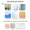 Static Window Clings for Christmas 2027 Clings, Snowman Snowflake Holly Glass Stickers, Easy Install Wall Decals Reusable Xmas Store Home Holiday
