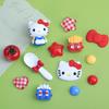 Xiaohongshu-Style Shoe and Hair Accessories: Hole Shoes Decorations, Hair Clips, Ties, Refrigerator Magnets