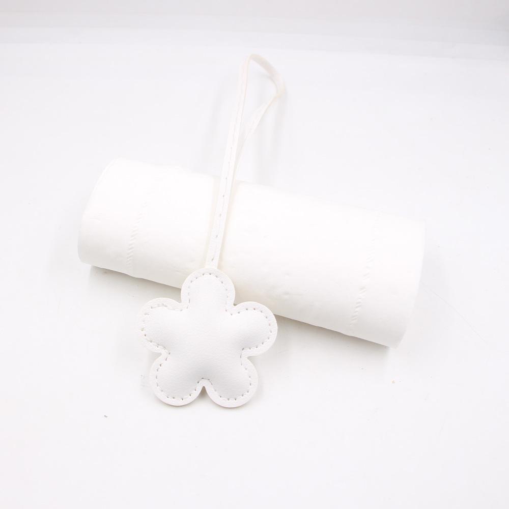 New Festival Flower Leather Hanging Rope Knotting Miu Luggage Clothing Accessories Hanging Accessories Decoration Cherry Blossom Pendant