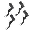 4PCS RC Airplane Rotor Clips for XK K124.006 Metal Plastic Rotor Clamp Replacement for K170 Remote