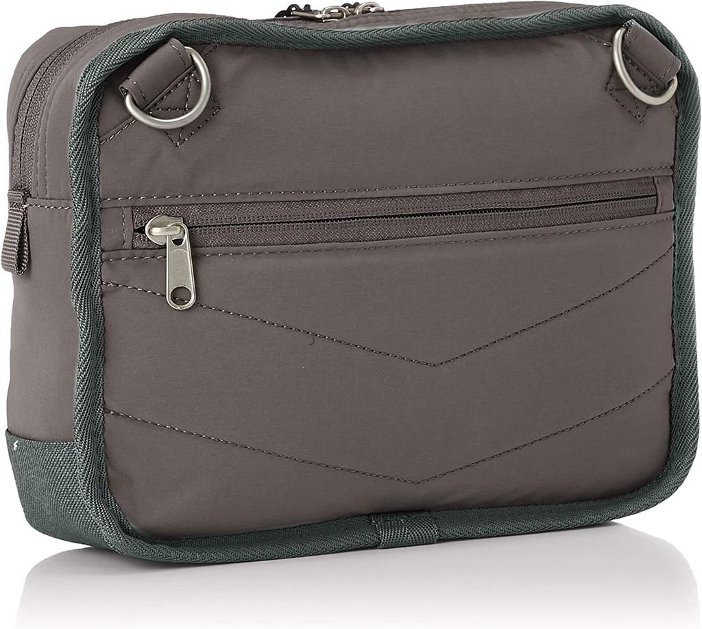 Anello Grande A5 Lightweight/Water-Repellent Shoulder Bag, Gray, GTM0432Z