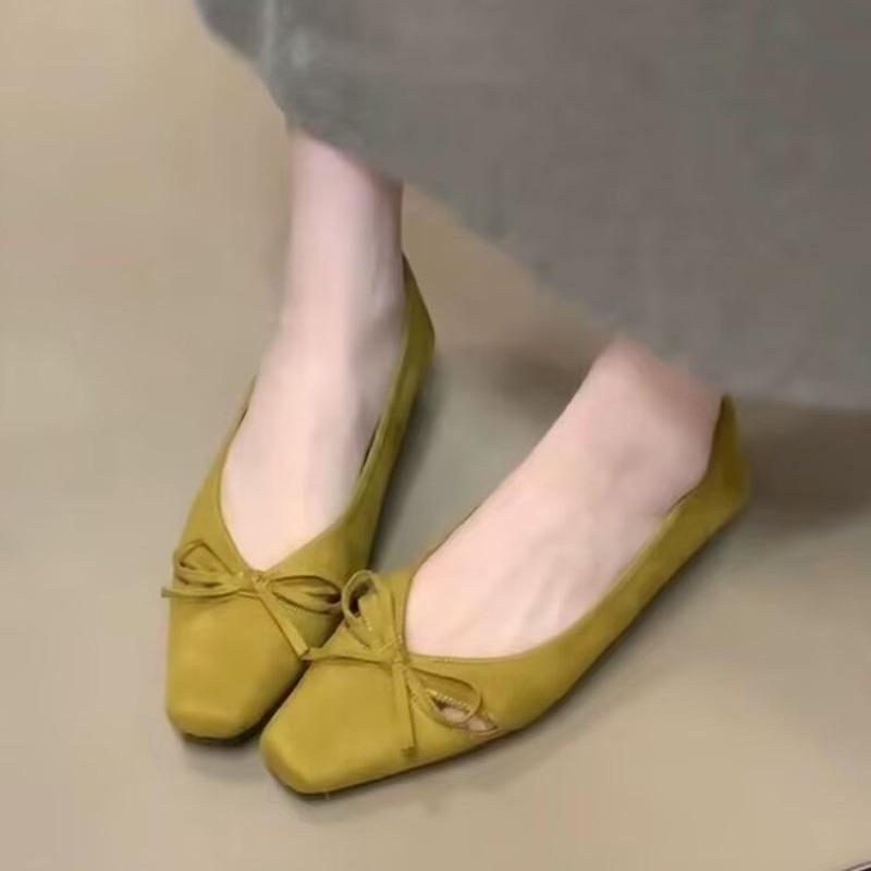 Women Loafers Shoes Ballet Flats Shoes for Woman Autumn Bow Dress Casual Shoes Walking Sport Women's Sneakers 2025 Mujer Zapatos