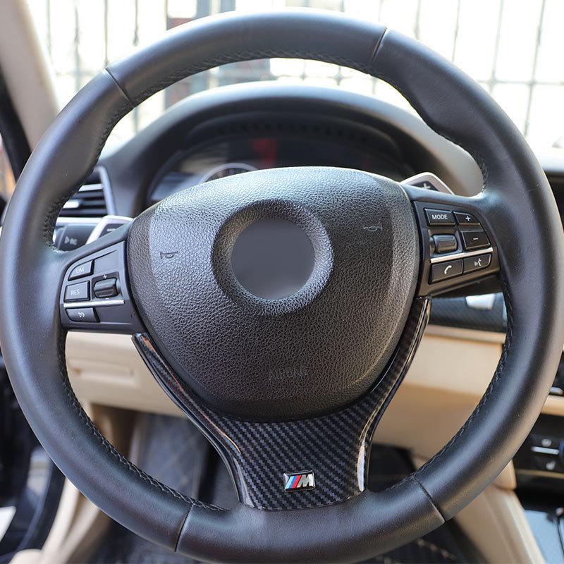 5 Series Carbon Fiber Interior Trim: 525li/530le Console Shifter & Door Panel Decorative Sticker (G38/F18)