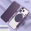360 Rotating Bracket Magnetic Leather Case for IPhone 17 Pro Max 16 Plus 15 14 Shockproof Comfortable Grip RFID Bag Book Cover