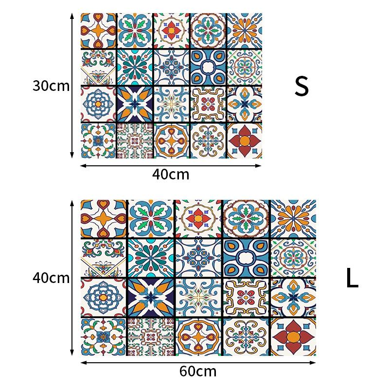 Large Kitchen Absorbent Mat American Style Draining Coffee Dish Drying Pad Printed Tableware Mats Quick Dry Tableware Placemat