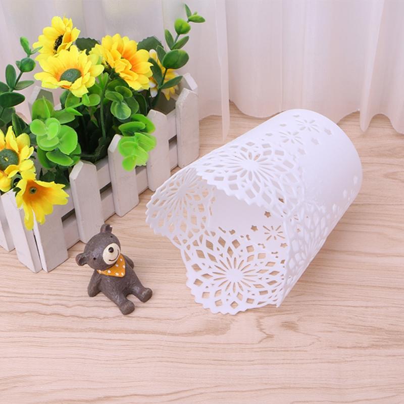 Flower Hollow Brush Storage Pen Pencil Pot Holder Container Desk Organizer Gifts Flower Hollow Brush Storage Pen Pencil Pot Holder Container Desk Organizer Gifts