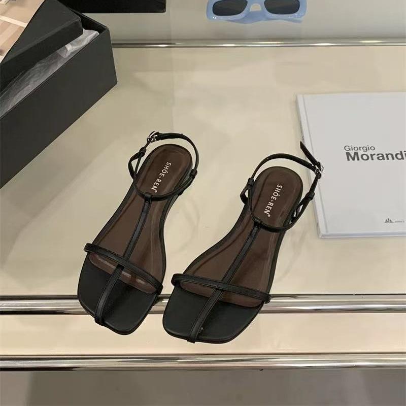 Fashion 2025 New Gladiator Women's Sandals Summer Fashion Open Toe Platform Sandals Women's Outdoor Beach Vacation Flat Women's Shoes