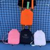 Large Capacity Tennis Crossbody Bag Zipper Closure Tennis Racket Bag Badminton Bag  Unisex