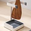 Pot Cover Rack Spoon Holder Stand Kitchen Organizer Pot Lid Shelf Multi-function Spatula Ladle Holder Tableware Storage Rack