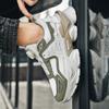 Spring Mecha Shoes Design Chunky Sneakers Men Women High Street Platform Sports Shoes Breathable Commuting Walking Shoes