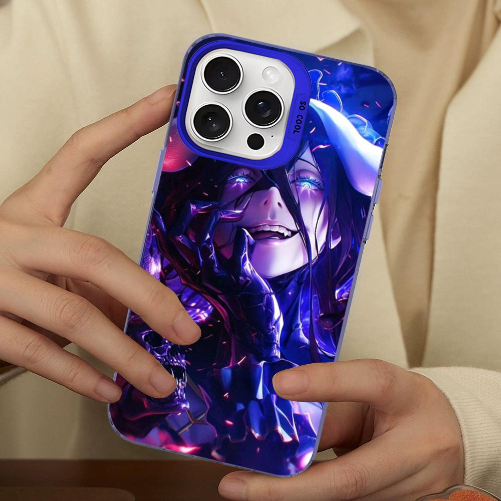 

Anime Overlord Albedo Phone Case For IPhone 16 15 14 13 12 11 Pro Max X XR XSMAX 8 7 Plus Matte Shockproof Back Cover iPhone 13 pro