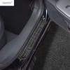 Rear Door Sill Strip / Trunk Plate Guard Foot Pedal Protector Cover Trim Fit For Toyota Prius 60 Series  2024 Accessories