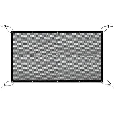 Universal Car Seat Divider Net For Pet Restraint And Child Safety Nylon Net Barrier With Adjustable Straps