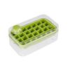 High-Capacity Press-Type Ice Cube Tray - Food Safe Household Ice Maker Mold