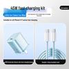 Compatible Fast Charging Data Cable for iPhone 15, 14 Pro Max, and Original 16 Charger.