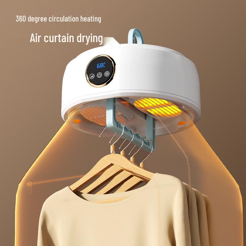 Compact Portable Clothes Dryer for Baby, Dormitory, and Travel Use