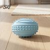 Bite-resistant Toy Dog Teething Toys with Spike Teeth Cleaning Ball Bite-Resistant Rugby Chew Interactive Sound for Small Medium Large Dogs