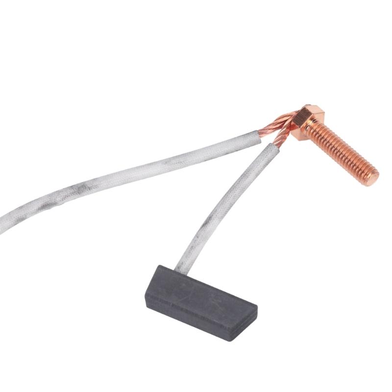 Electric Golf Cart Motor Brush Replacement Kit 1017946 for ClubCar 3.2 36V 48V, 2 Brush Assemblies with Threaded Terminal Leads & Install Hardware for
