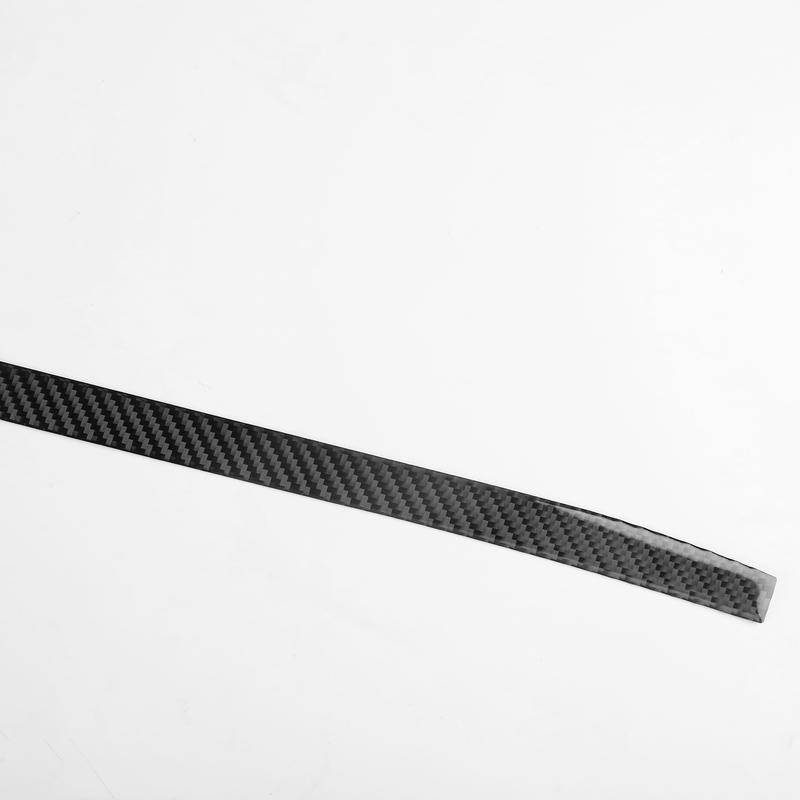 Carbon Fiber Car Accessories Dashboard Strip Modified Interior Trim Cover Soft Sticker For Toyota Tundra Sequoia 2007-2013