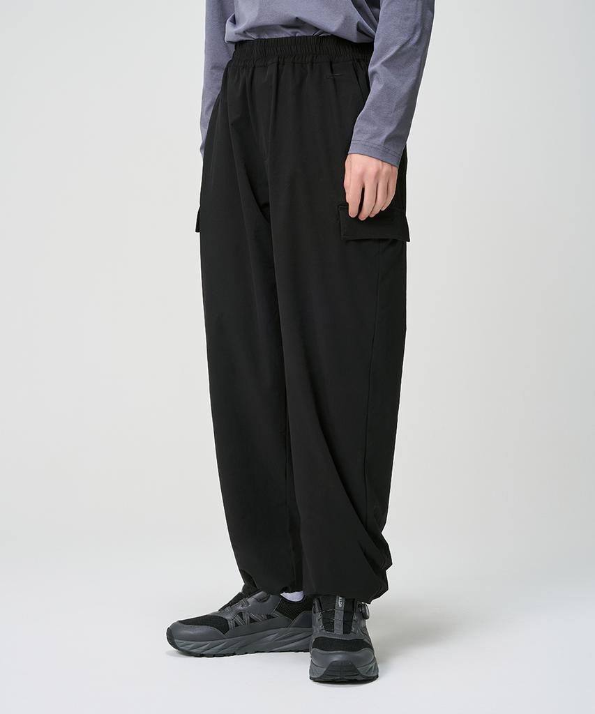 Baellob Plain Good Active Pants Black