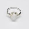 Moonstone 925 Sterling Silver Ring For Women,  Gemstone Artisan Handmade Unique Jewelry, Valentines Day Gift For Her