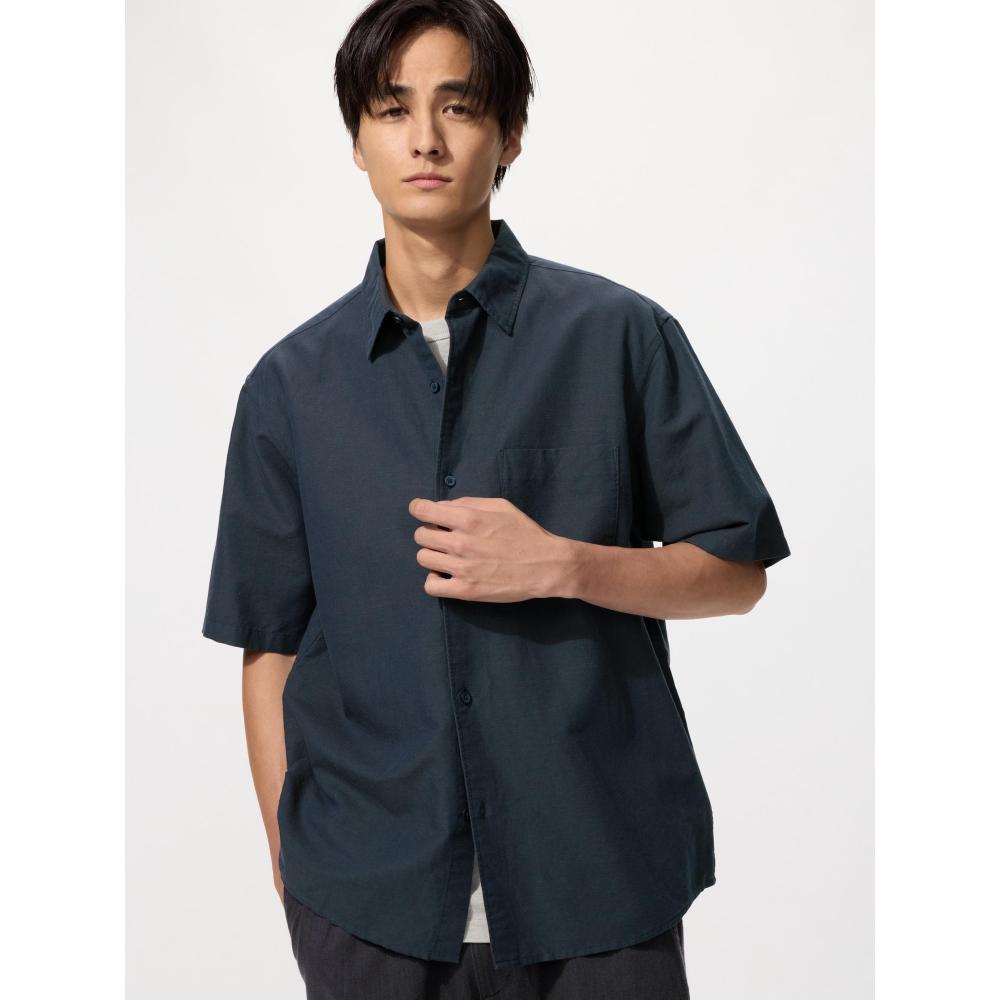 Uniqlo Japan Cotton Linen Shirt