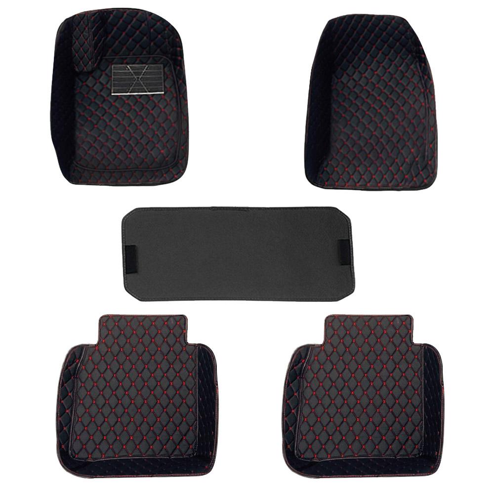 5 PCS Tapis de Sol Universels pour Voiture Tapis Imperméables Intérieur Automobile Ensemble Complet Conduite à gauche
