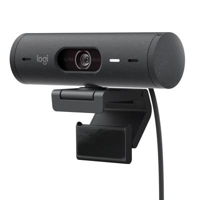 Webcam - Full HD 1080p - Logitech - Brio 500 - Microphone Intégré - Graphite