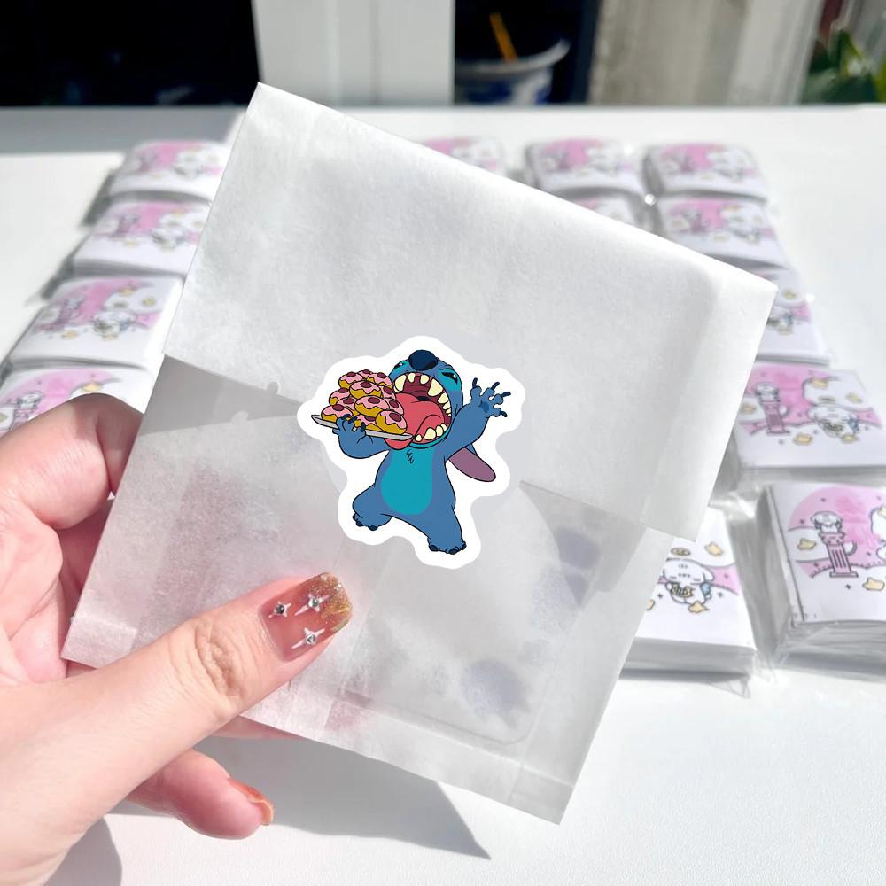 Kawaii Stitch Roll Stickers 500Pcs Per Roll Cute Decorative Stickers For Journal Diary Planner Craft
