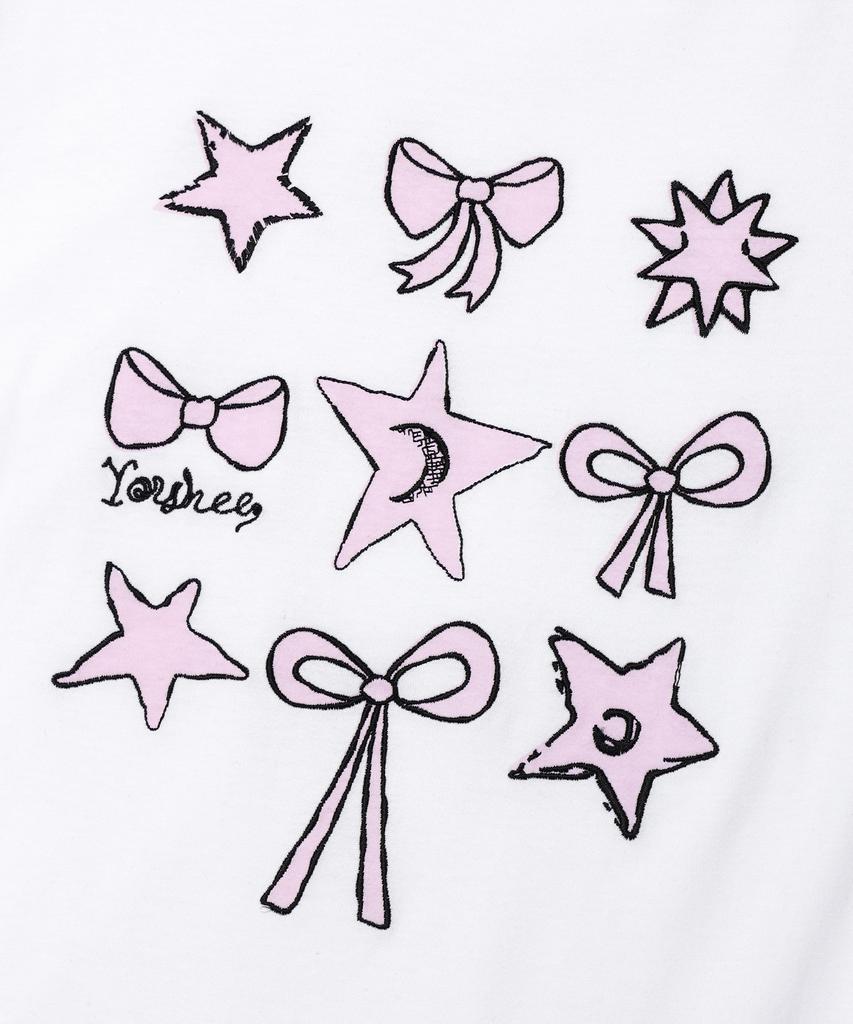 YOUHEE Youhee Star Graphic T-Shirts White