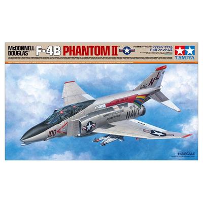 Tamiya 148 Série de aeronaves No.121 McDonnell Douglas F-4B Phantom II Modelo de plástico 61121