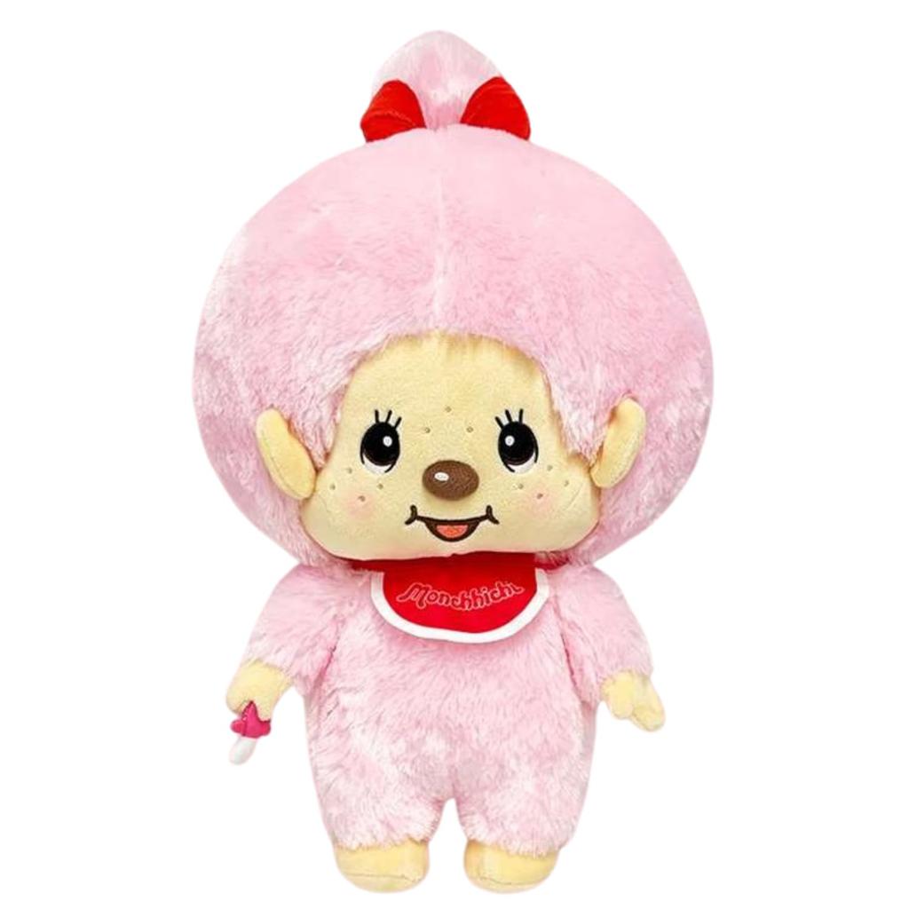Monchhichi Big Plush Toy 2, 2 Types, Approx. 38cm (Monchhichi-chan)